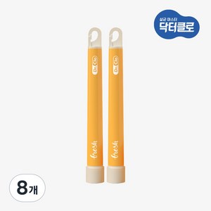 엔오엔 닥터클로 프레쉬 냉장고 탈취스틱 김치 생선 냄새제거 신선도유지, 4ml, 8개