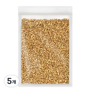 더옹달샘 구수하게 볶은 국산 율무 500g 율무차, 5개, 1개입