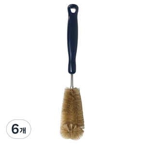 필굿리빙 자연모 젖병솔 소, 6개, 네이비