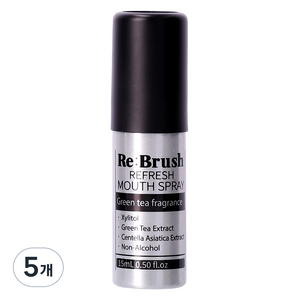 리브러쉬 리프레쉬 무알콜 구강유산균 안티플라그 스프레이, 15ml, 5개