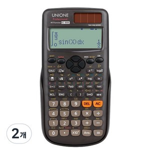유니원 공학용 계산기, UC-600E, 2개