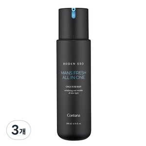 로댕 쏘 맨즈 프레쉬 남성 올인원 스킨로션, 3개, 200ml