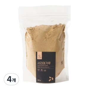 느으림 건강하게 두 번 볶은 국산 서리태가루, 4개, 300g