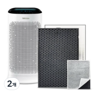 TSI 삼성 공기청정기 호환 프리미엄형 필터 세트 + 부직포 필터, 3.CFX-D100D(프리미엄형), 2개