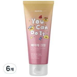 아쿠아쿨 빼야제 크림 / 셀룰라이트 인체시험 완료 주름개선 미백 기능성, 6개, 120ml