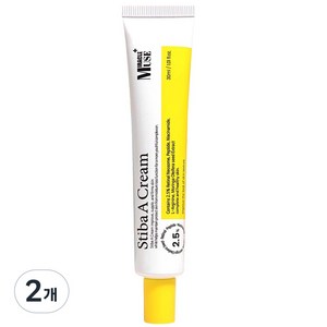 미라클뮤즈 스티바 A 크림 2.5% ( 약국 레티날 비타민 에이 크림 연고X ), 30g, 2개