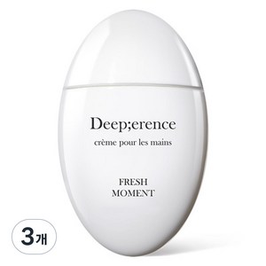 딥퍼랑스 프레쉬 모먼트 퍼퓸 핸드크림, 50ml, 3개