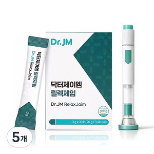 닥터제이엠 릴렉제임 나이트 서포트팩, 5개, 30정