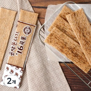 The무라 쫀득하고 고소한 16곡물 곤약 쫀드기, 2개, 200g