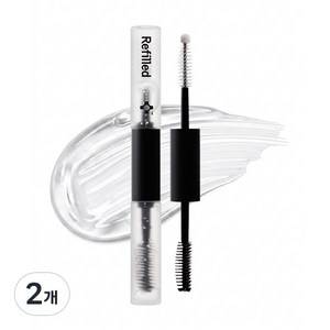 리필드 cADPR 속눈썹 영양제 아이래쉬 앰플 + 속눈썹 룰러 15mm, 10ml, 2개
