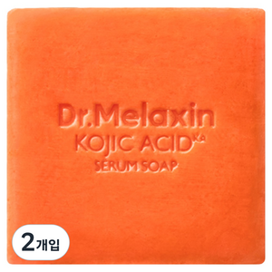 닥터멜락신 코직애씨드 터메릭 세럼 솝 클렌징 세안 비누, 110g, 2개입