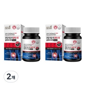 네이처그랜드 관절 연골 엔 엠에스엠 글루코사민1500 2100mg, 60정, 2개