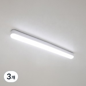 안트 LED 일자등 30W 형광등 사무실 상가 제조사직영, 3개, 주광색