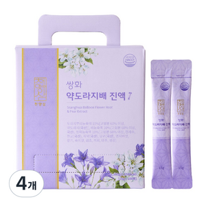 천양삼 쌍화 약도라지배 진액스틱 100포, 15g, 100개입, 4개