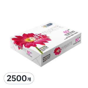 하이브라이트 80g 복사용지, 2500개, A4