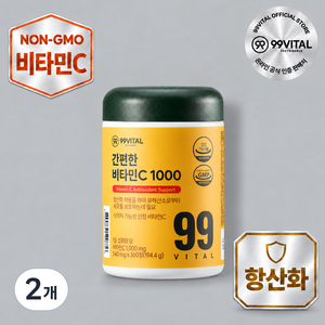 99바이탈 간편한 비타민C 1000, 2개, 360정