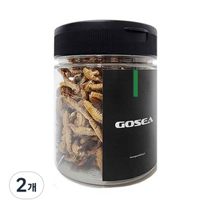 GOSEA 대용량 동결건조 지렁이 미끼 청지렁이 홍지렁이 바다 낚시 갯지렁이, [대용량] 청갯지렁이, 2개, 40g