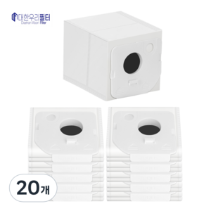 대한우리필터 삼성 비스포크 제트 청소기 먼지봉투 호환 10매 VCA-AD95B 220W 250W 280W, 20개, 수량