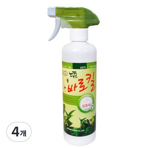 노깍노진 바로킬 원예용 가정용, 4개, 500ml