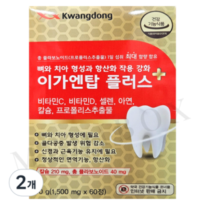이가엔탑 플러스, 2개, 60정