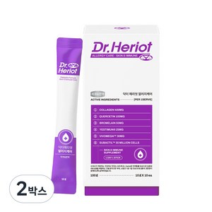 닥터헤리엇 반려동물 알러지 케어 영양제 10p, 2개, 피부/피모, 100g