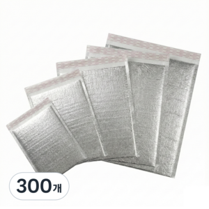 팩센스 프리미엄 은박 보온 보냉팩, 300개, 은색