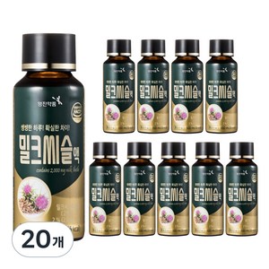 영진약품 밀크씨슬 액상 데일리 컨디션 케어 활력 관리 음료, 20개, 100ml