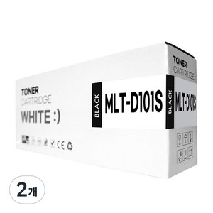 디디토너 MLT-D101S 호환, 검정, 2개