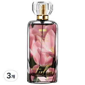 리나루시 프리미엄 샤워코롱 튤립향, 3개, 100ml
