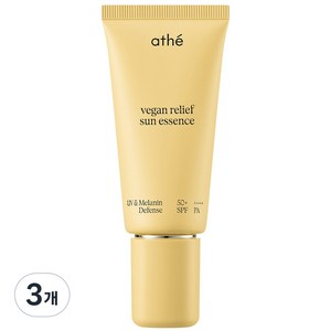 아떼 리뉴얼 비건 릴리프 선 에센스, 50ml, 3개