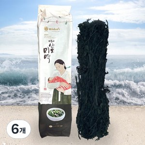 국내산 거금도 어린미역 산모미역 산후조리 미역국, 6개