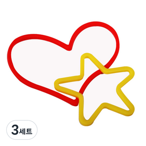 JL매직 별과 하트가 나타나는 고무줄 마술 놀이 수업용마술, 3세트, 해법영상 제공, 초급