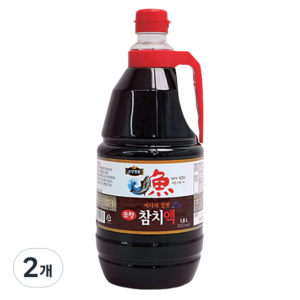 아주존 순창우리식품 업소용 요리용 참치액, 2개, 1.8L