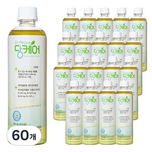 닥터피스 당케어 혈당관리 음료 바나바잎 돼지감자 여주추출물 멀티비타민, 500ml, 60개
