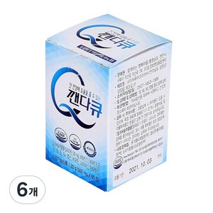 깬다큐Q 병 약 한달 실리마린 밀크씨슬 술먹기전 먹은후 만성피로 피곤할때 간건강 삐콤씨 비타민B 안취하는 무 지방 낮추는, 60정, 6개