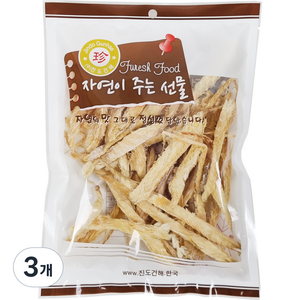 자연건조 최상급 황태채 북어채, 70g, 3개