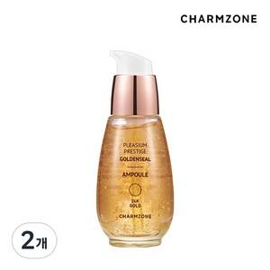참존 NEW 플레지엄 프레스티지 골든실 앰플, 2개, 30ml