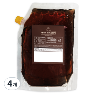 양원프레쉬 더와이 보리차원액(리필용), 4개, 1개입, 1kg