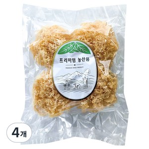 백목이버섯 건조 통째로, 150g, 4개
