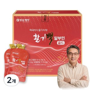 중장년 활력 기력 활기백 마시는 액상 사슴녹혈 고함량알부민 아르기닌 비타민B 30일분, 2개, 900ml