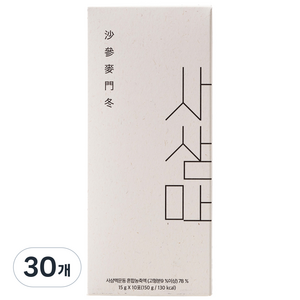 파마블렌드 맥문동 진액 즙 액기스 사삼맥 15g 10포, 30개, 15ml