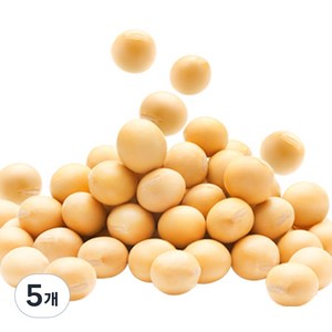 백태 수입콩(미국산) 4.5kg 수입산 원적외선 빛살균 살균한콩 백태 메주콩/콩국수콩/두부콩, 4.5kg(1개), 5개