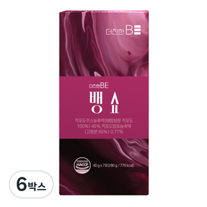 더진한BE 뱅쇼, 6박스, 7개입, 40g