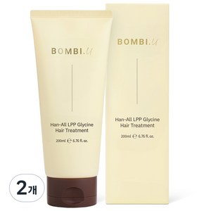 봄비유 무실리콘 LPP 단백질 탈모 완화 트리트먼트, 2개, 200ml