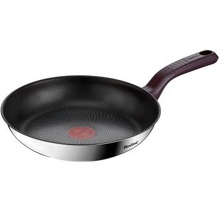 Tefal 特福 鈦金1X Trendy Cook不鏽鋼平底鍋, 24cm, 1個