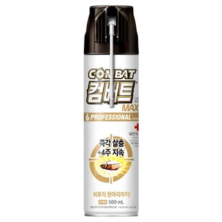 컴배트 프로페셔널 맥스 바퀴용 살충제, 500ml, 1개