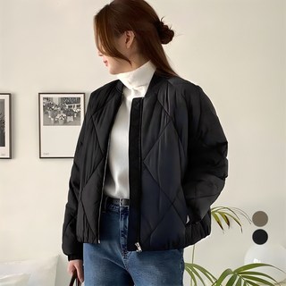 afinar 女款絎縫鋪棉飛行外套