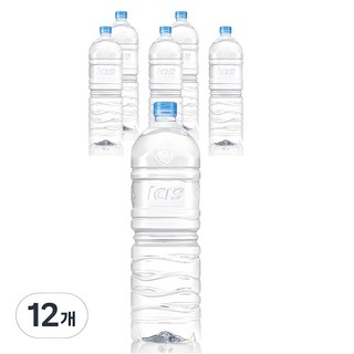 아이시스 ECO 생수 무라벨, 2L, 12개