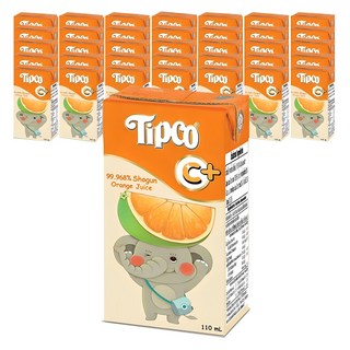 Tipco 幕府柳橙汁, 110ml, 36入