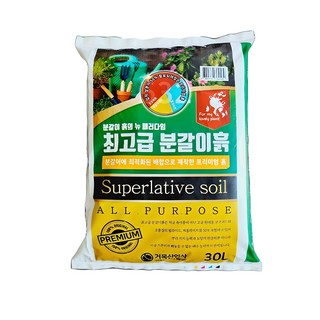 거목산업사 분갈이 흙, 1개, 30L